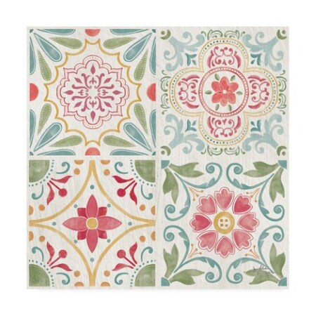 Trademark Fine Art Janelle Penner 'Boho Field Pattern II' Canvas Art, 18x18 WAP12090-C1818GG